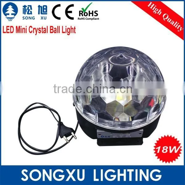 High Power Mini Disco Led Crystal Magic Ball Light Club Lighting photo-3
