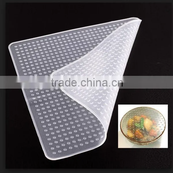 Food Grade Silicone Food Wrap for Bowl