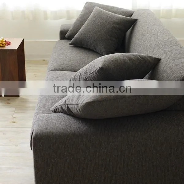 Simple Design Fabric Scatter Back Three Seat Sofa Quality Choice photo-3