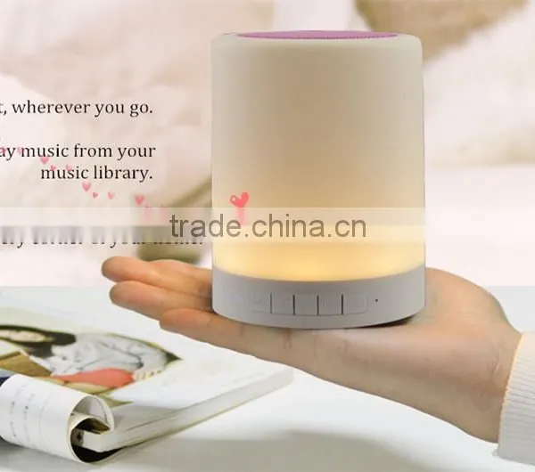 Hand Free Built-in Battery Speakerphone Smart Led Light Bulb Smart Lamp Speaker photo-6