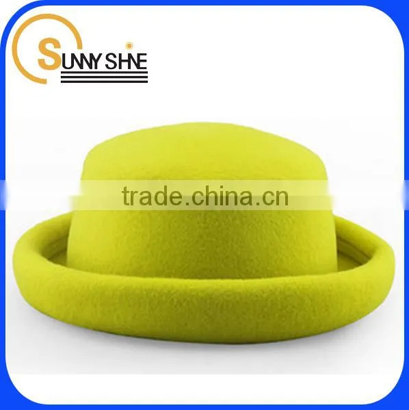 Sunny Shine Sombrero Yellow Blank Formal Hat