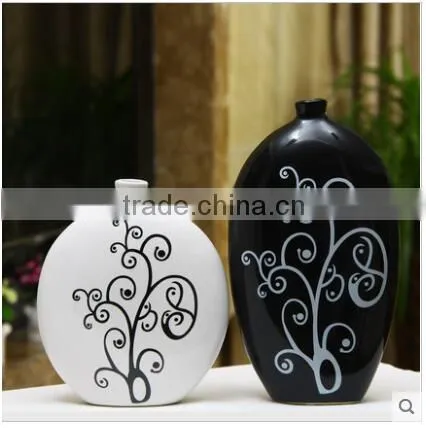 Interior Decorative Set Item Cheap Ceramic Vases Wholesale photo-5