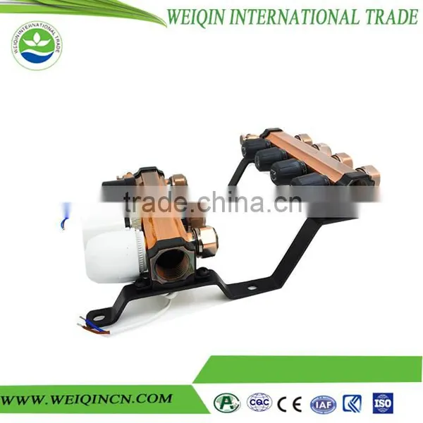 Manual Thermostatic Valve Brass Manifold With Frame Digital Mainford for Underfloor Heating Low Price photo-5