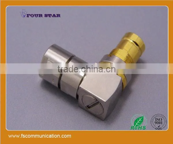1.6/5.6 Female Bulkhead Right Angle Clamp Connector For Flex-3 Cable B photo-5