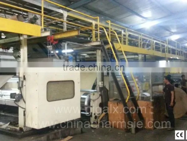 GIGA LXC-320S 3 Ply Corrugated Cardboard Single Facer Machine photo-4