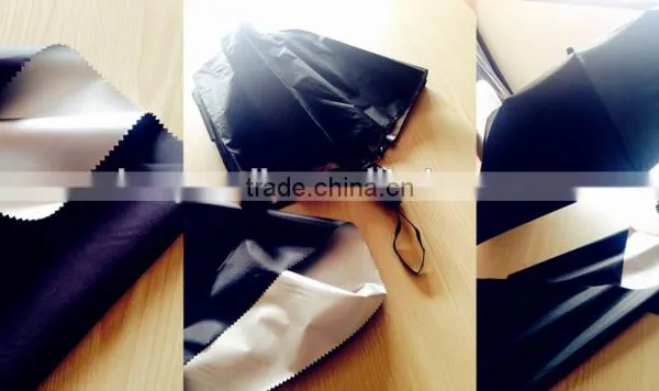 Hangzhou Supplier Textile Silver Coated Waterproof Fabric for Umbrella photo-6