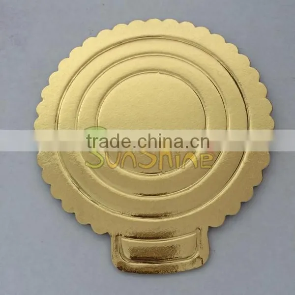 Factory Baking Paper Foil Covered Corrugated Cake Board photo-5