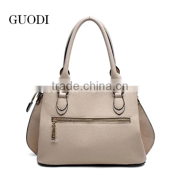 2015 Fashion Women Genuine Leather Handbags Price photo-3