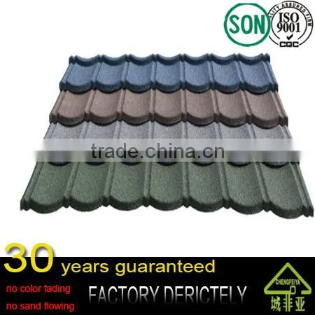 Factory Hot Selling New Arrival High Quality Colorful Stone Coated Metal Roofing photo-2
