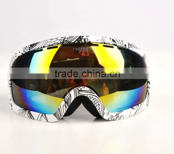 Wholesale&Retail UV Protected Anti-fog Snowboard Goggles,Snow Goggles,Ski Goggles photo-3