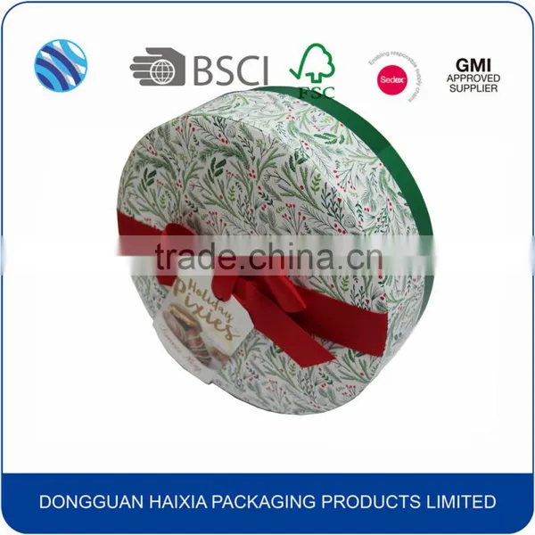 2016 Hot Sale Paper Round Hat Christmas Gift Box Custom Logo photo-2