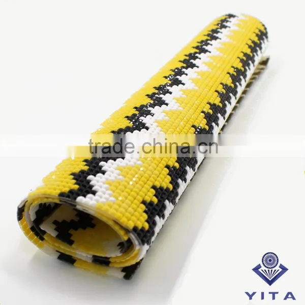 Newest Hot Fix Plastic Rhinestone Mesh Sheet for Decorate photo-5