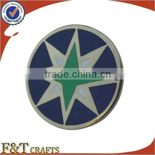 Promotional Quality Stamp Die Cut Custom Metal Badge With Plastic Box photo-6