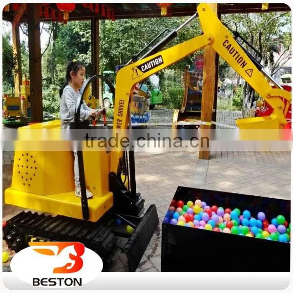 Children Electric Amusement Park Excavator Toys Educational Fancy Toys for Sale photo-2