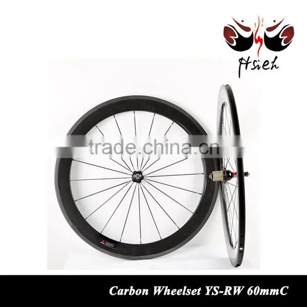 Chinese Carbon Wheels Carbon Clincher Wheels Wide Carbon Wheels With 3K/12K/UD Finish photo-3