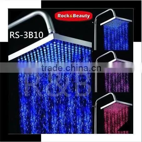 RS-3B10 Rock & Beauty LED Rainfall Shower Head