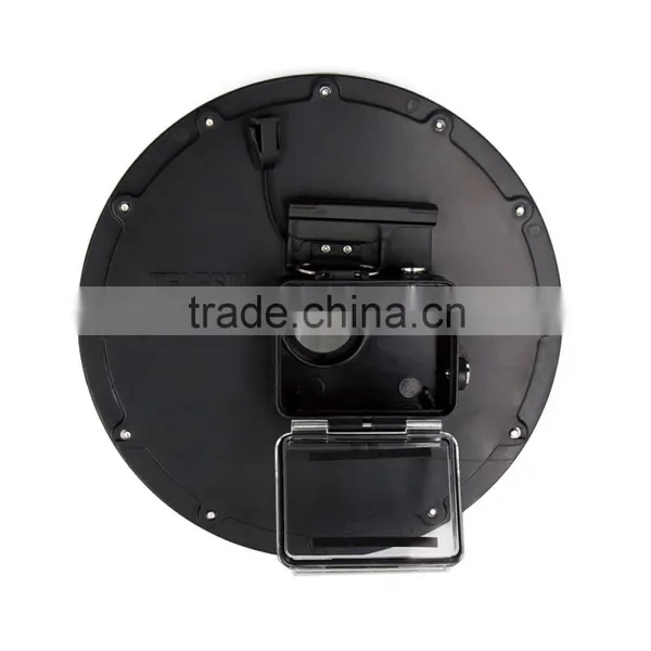 New Arrival Telesin Brand ABS-Plasctic Professional Waterproof Dome Port for Go Pro Action Camera Hero4&3+ photo-2