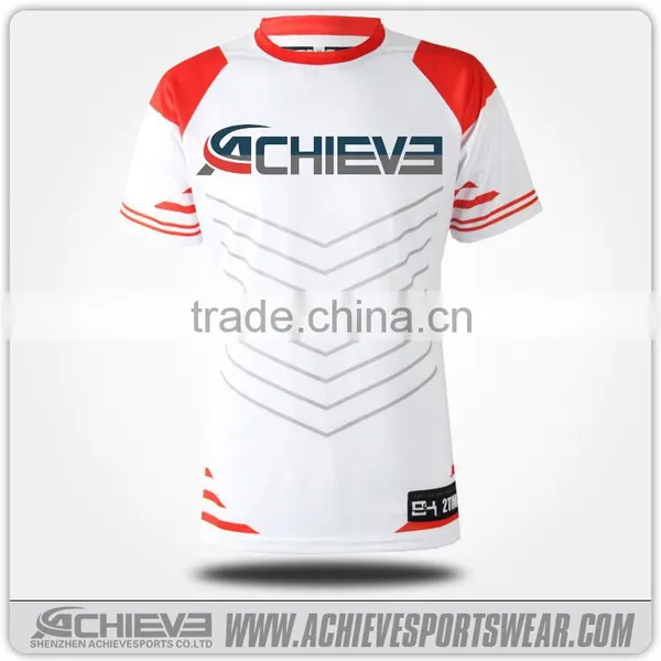 Custom 4xl Rugby Shirts, Cheap Wholesale Sublimated Rugby Jerseys photo-3