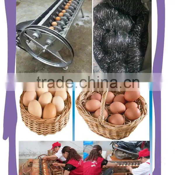 Industial Egg Cleaning Machine/egg Washer for Sale/duck Egg Washing Machine