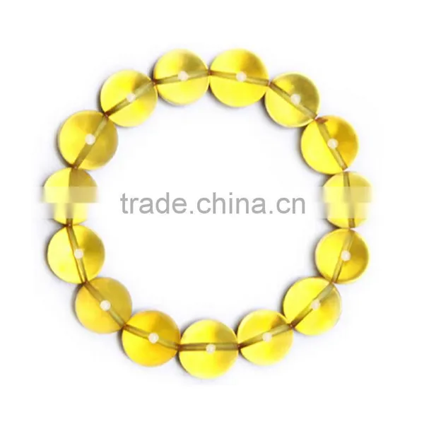 Hot Natural Amber Amber Bracelet and a Single Circle Hand Beaded Fashion Jewelry Amber Beeswax Factory Wholesale photo-2