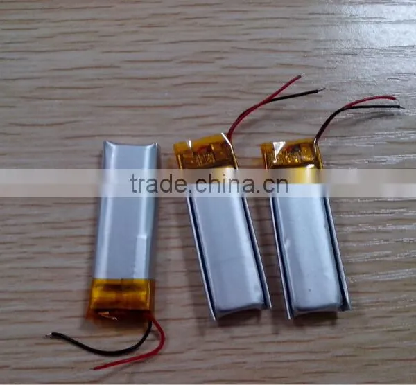 China 2016 New Products Small Lithium Polymer Battery 3.7v