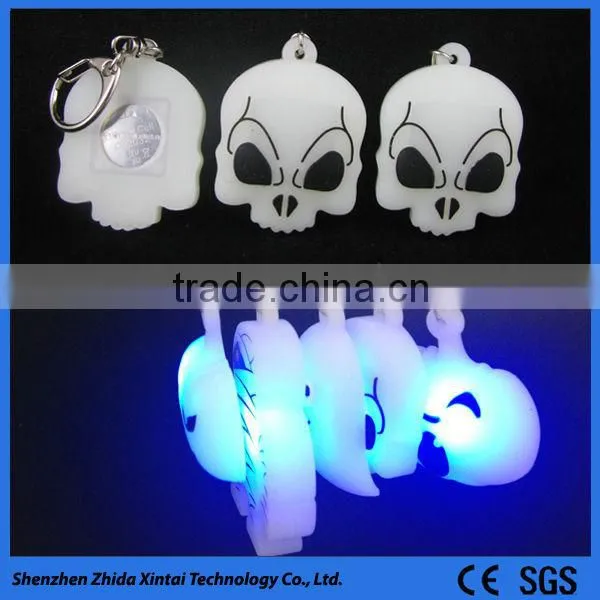 Promotional Giveaways Funny Silicone Led Glow in the Dark Keychain photo-5