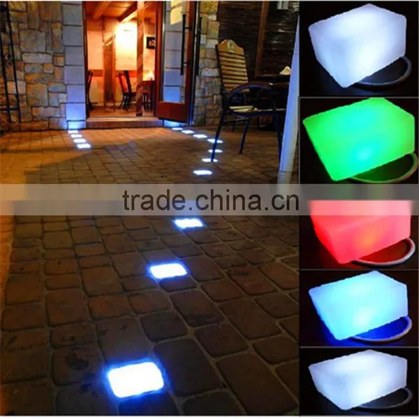 Outdoor Waterproof IP65 Floor Tile, RGB Led Brick Light