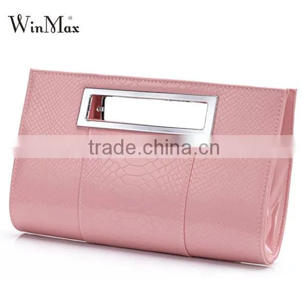 Brand Women Evening Bag Lady Tote Alligator Leather Party Shoulder Bag photo-2