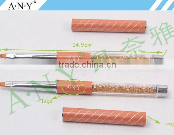 ANY Nail Art Beauty Design Crystal Nails Building Rhinestone Nylon UV Gel Nail Brush UV Gel Art photo-5