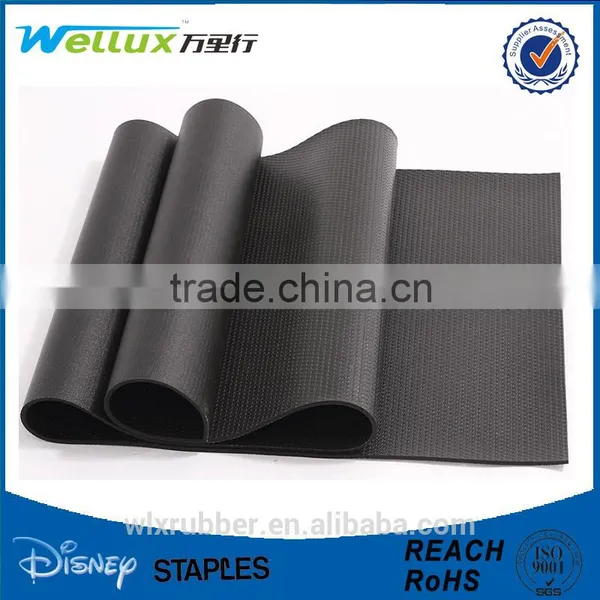Custom Mesh Fabric Surface Natural Rubber Yoga Mat Quality Choice photo-2