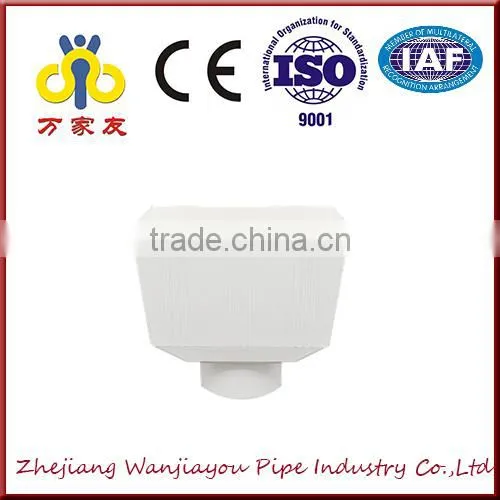 Hot Sell Pvc Pipe Fitting of Rectangular Bucket Rain /PVC Material