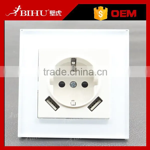 China Factory Price EU Standard Usb Wall Socket Wall Plug With Best Price for Sale photo-4