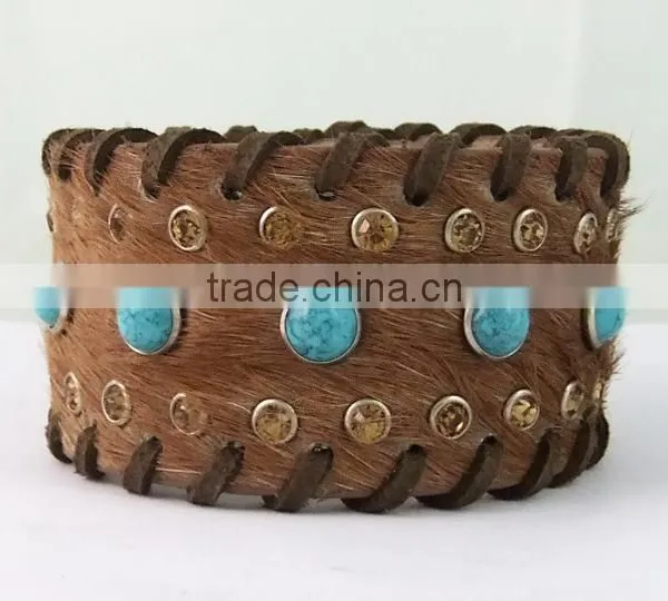 2013 Wholesale Trendy Genuine Leather Bracelet From Guangzhou photo-6