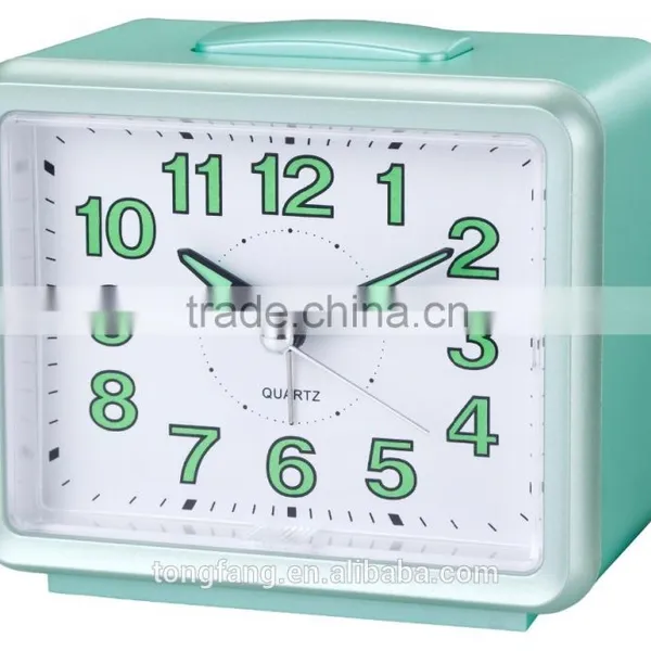 Bell Beep Square Quartz Alarm Clock for Elderly photo-2