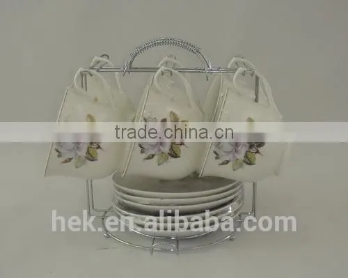 Bulk Ceramic Porcelain Tea Cup and Saucer Sets photo-6
