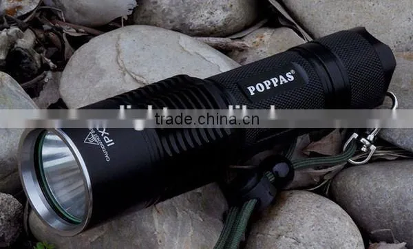 F13 High Power Aluminium Body Rechargeable Battery Tactical Torch Lights photo-6