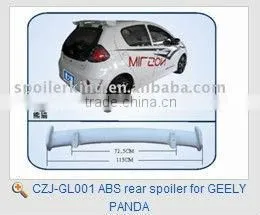 ABS rear spoiler for GEELY PANDA