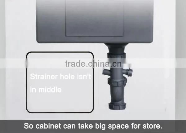 R10-7845 Kitchen Equipments for Restaurant Satin Surface Undermount Single Handmade Kitchen Sink photo-5
