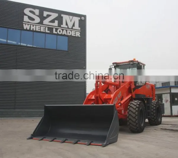 CE Approved High Dumping Height 2Tons Wheel Loader