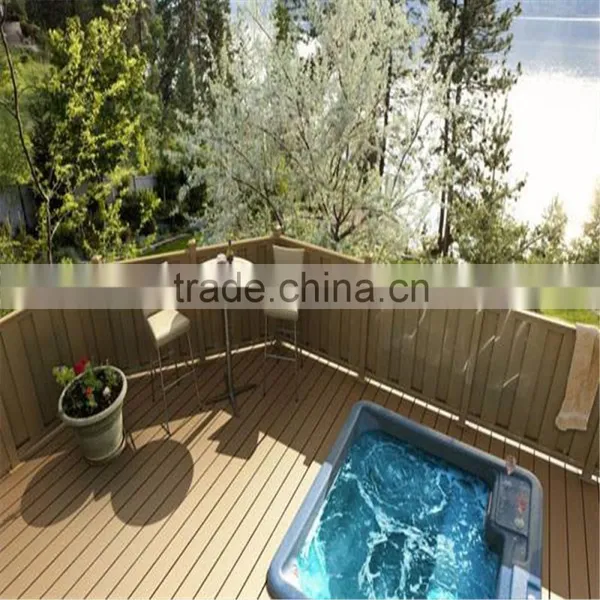 Truck Floor Board Portable Outdoor Tile for Corridor Outdoor Wpc Tile photo-2