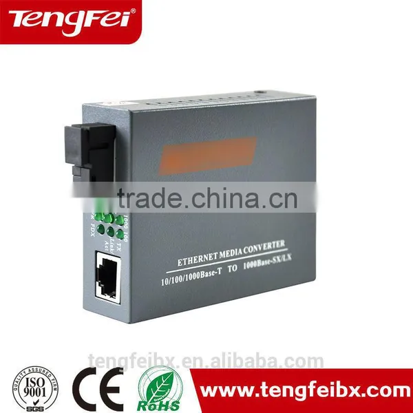1000M 20KM, Media Convert, Fiber Ethernet Converter With 4 RJ45 Ports;Optical Media Converter