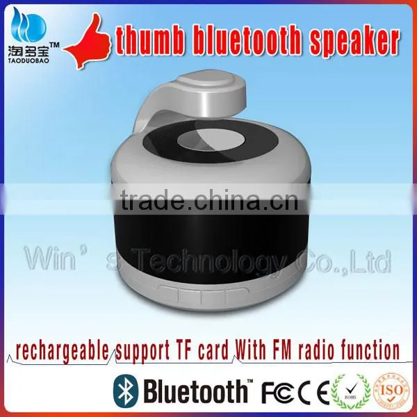 2015!! Personalized Mini Thumb Portable Bluetooth Speaker Wireless photo-2