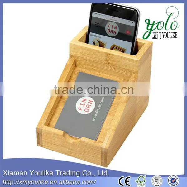 Made of Bamboo Wood Pencil Holder Bamboo Pencil Holder photo-2