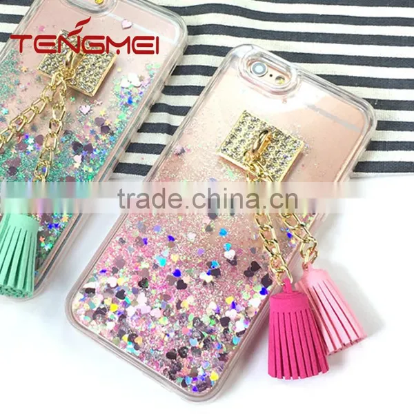 for Iphone 6s Mobile Phone Case, Glitter Sand Slider Case for Iphone 6s