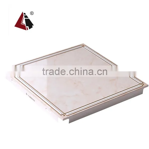 HTL38 Aluminium Clip-in Decorative Ceiling Tiles for Home Decor photo-2