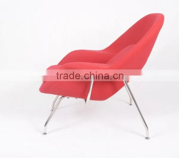 Home Furniture Factory Knoll Eero Saarinen Replica Womb Chair and Ottoman photo-2