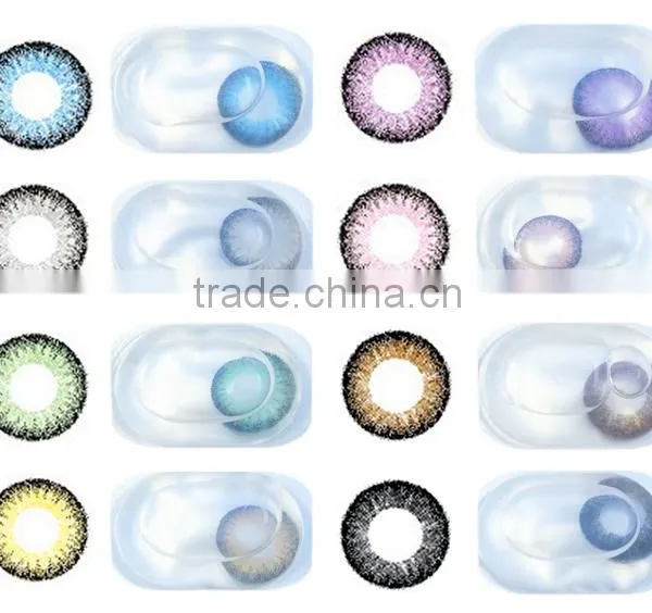 Wholesale Price LUNA G-211soft Contact Lens Eos Blue Circle Lenses photo-2