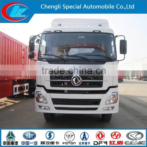 DF Cargo Lorry 160hp Van Lorry Cargo 10ton Van Dongfeng Cargo Lorry Heavy Duty Cargo Dry Van Truck Cargo Truck 6X4 photo-2