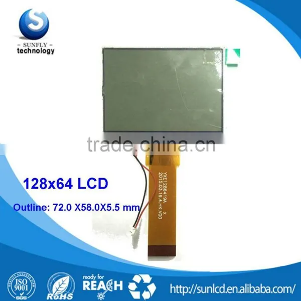 On Sale 128x64 FSTN Transmissive Lcd Screen Flexible Lcd Display LCM photo-5