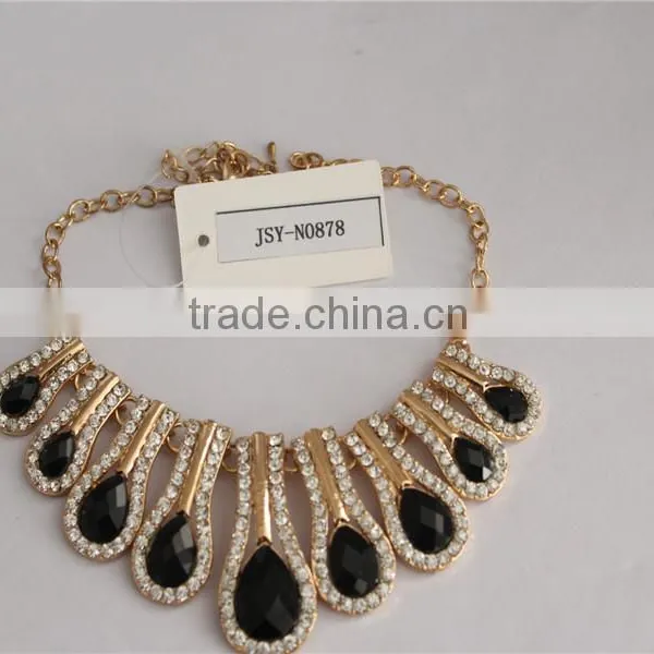 Fashion Charm Women Necklace Water Drop Metal Necklace Wholesale photo-6
